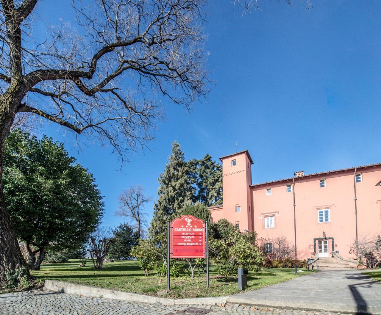 فندق Castello Rosso Costigliole Saluzzo المظهر الخارجي الصورة